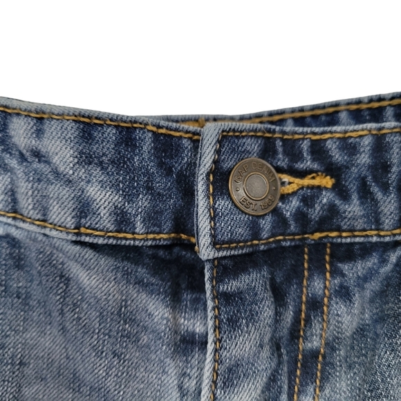 Gap Sexy boyfriend short, denim, women's size 8 - Picture 2 of 5